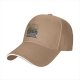 Black baseball cap with Meowgical Christmas cat holiday print