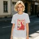 Olive T-shirt with Hell's Gym Devil Lifting Dumbbell Graphic