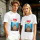 Olive T-Shirt With Cartoon Kong Banana Water Print