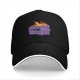 Black baseball cap with burning dumpster my future graphic
