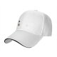 Black baseball cap with cute small animal graphic