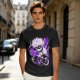 Olive Anime Graphic T-Shirt Featuring Killua Zoldyck