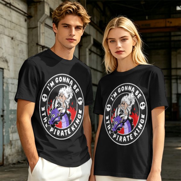I'm Gonna Be The Pirate King Anime Graphic T-Shirt