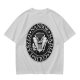 Olive T-Shirt with Vampire Roommates Names Presidential Seal Print
