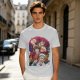 One Piece Straw Hat Luffy, Kid and Law Graphic Print T-Shirt