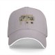 Black baseball cap with 'My Face Reacts Before I Do' printed design