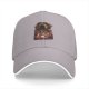 Black Baseball Cap with One Piece Luffy Straw Hat Anime Print