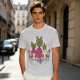 Olive Graphic T-Shirt With Evil Vegetable Characters Design