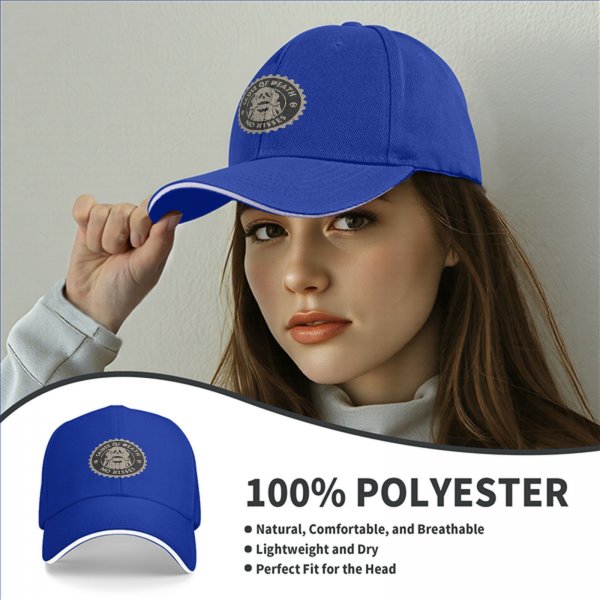 Black Baseball Cap With 'Cause Of Death No Kisses' Skull Graphic