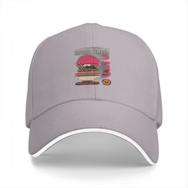 Ramen Eater Baseball Cap with Japanese Themed Graphic