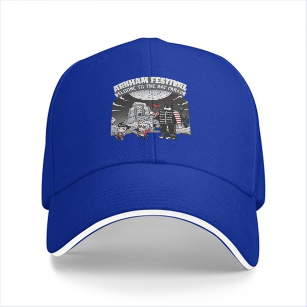 Arkham Festival Welcome to the Bat Parade Graphic Baseball Cap