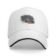 Black Baseball Cap With Fantasy Dice Splash Art Design