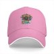 Black baseball cap with LeChucky Charms cereal graphic print