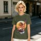 Anime Pirate Adventure Sunset Graphic T-Shirt Design