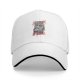 Black baseball cap with 'Born to Sparkle not to Work' cool unicorn print