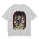 Olive T-shirt with Attack on Titan Colossal Titan Graphic Print