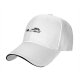 Black Baseball Cap with Subtle Dark Embroidered Design