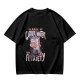 Olive t-shirt with anxious unicorn glitter water and anxiety print