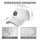 Black Baseball Cap with How to Train Your Dragon Toothless and Hiccup Print
