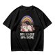 Olive T-Shirt With Grumpy Unicorn 50% Magic 50% Done Print