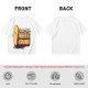 Olive graphic tee with playful bread character and 'Ready or Not Here I Crumb' text