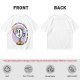 Olive T-Shirt With Cartoon Clock Holding Beer 'Happy Hour' Print