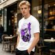 Olive Anime Graphic T-Shirt Featuring Killua Zoldyck