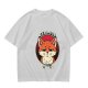 Olive T-Shirt With Zero Fox Given Grumpy Fox Graphic Print