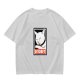 Olive T-shirt with Disobey Cat Grooming Graphic Print