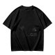 Olive Green Oversized T-Shirt With Subtle Graphic Print