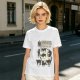 Olive T-Shirt With Cat Body Language Illustrations