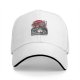 Black Baseball Cap With Studio Ghibli Inspired Anime Art Print