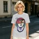 Olive T-Shirt With Classical Bust Ramen Bowl Art Print