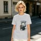 Cute Grim Reaper Coffee Lover Graphic T-Shirt