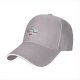 Black baseball cap with four stylized older women wearing colored visors