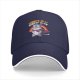 Anxiety Is My Superpower Cat Graphic Black Baseball Cap
