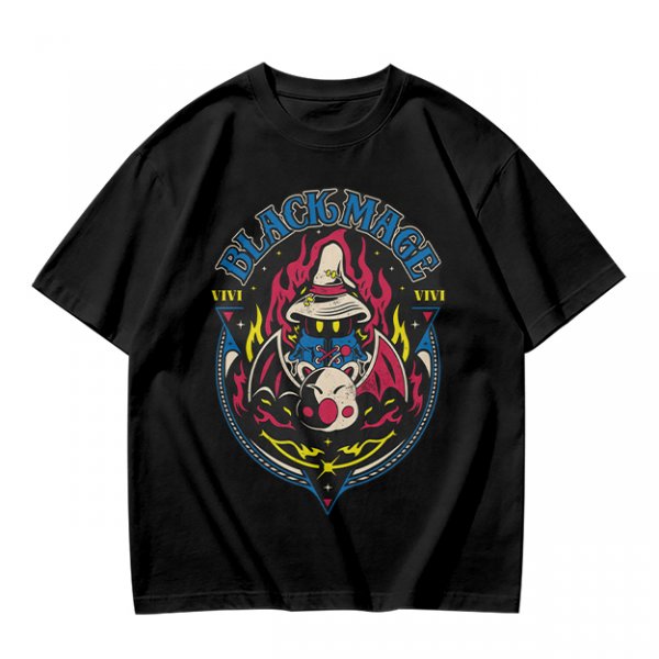 Black Mage Vivi Graphic Tee for Final Fantasy Fans