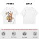 Olive T-Shirt With Cute Dog Chef Cooking Waffles Graphic