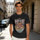Olive T-shirt with Sumo Wrestler in Ramen Bowl Artwork