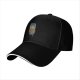 Black baseball cap with retro mobile phone 'Never Forget' graphic