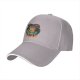 Black baseball cap with 'We Came In Pizza' alien UFO graphic