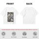 Olive Anime Graphic T-Shirt With Fist And Lightning Artwork