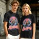 Olive t-shirt with Skeletor 'Feeling Good Today I Might Choose To Destroy The Universe' print