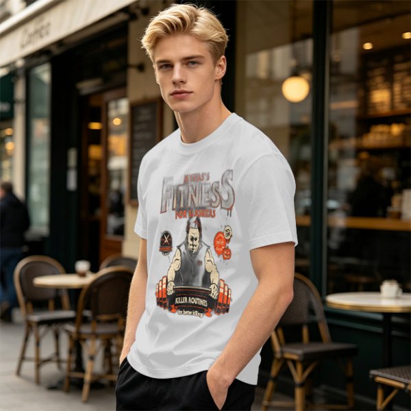 Myers Fitness For Slashers Horror Themed Graphic T-Shirt
