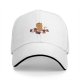 Black Baseball Cap With Cute Kittens And Yarn Balls Print