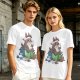 Christmas Totoro and Friends Graphic Tee