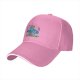 Black baseball cap with classic car and green character graphic