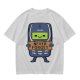 Olive T-Shirt Featuring a Retro Mobile Phone Holding a Never Forget Sign