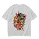 Olive t-shirt with The Legend of Zelda retro game characters print