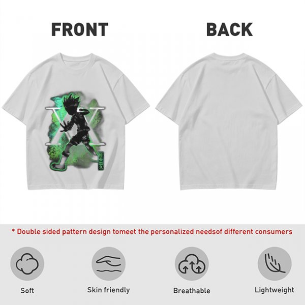 Hunter x Hunter Gon Silhouette Graphic Anime T-Shirt